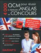 Couverture du livre « 4000 QCM pour réussir l'anglais aux concours » de  aux éditions Harrap's
