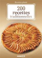 Couverture du livre « 200 recettes traditionnelles » de Sylvie Ait-Ali aux éditions Editions Esi