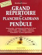 Couverture du livre « Grand repertoire des planches-cadrans de pendule » de  aux éditions Medicis