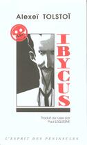 Couverture du livre « Ibycus » de Aleksei-Nikolaievitch Tolstoï aux éditions Esprit Des Peninsules