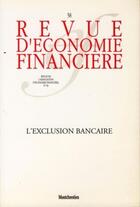 Couverture du livre « L'exclusion bancaire » de  aux éditions Association D'economie Financiere