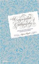Couverture du livre « Copperplate calligraphy /anglais » de Weigele Stefanie aux éditions Hoaki