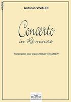 Couverture du livre « Concerto in re minore pour orgue » de Antonio Vivaldi aux éditions Delatour