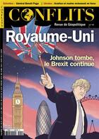 Couverture du livre « Conflits n 41 : angleterre - sept - octobre 2022 - angleterre : fin de johnson, nouvelle ere ? » de  aux éditions Revue Conflits