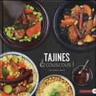 Couverture du livre « Tajines et couscous » de Jean-Francois Mallet aux éditions Larousse