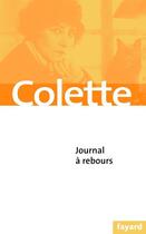 Couverture du livre « Journal à rebours » de Colette aux éditions Fayard