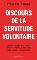 Couverture du livre « Le discours de la servitude volontaire » de Etienne De La Boetie aux éditions Klincksieck