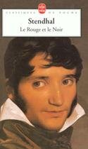 Couverture du livre « Le rouge et le noir » de Stendhal aux éditions Le Livre De Poche