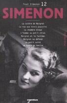 Couverture du livre « Tout Simenon t.12 » de Georges Simenon aux éditions Omnibus