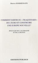 Couverture du livre « Comment sortir du 