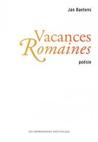 Couverture du livre « Vacances romaines » de Jan Baetens aux éditions Impressions Nouvelles