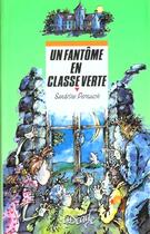Couverture du livre « Un Fantome En Classe Verte » de Sandrine Pernusch aux éditions Rageot