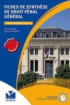 Couverture du livre « Fiches de synthese de droit penal general - 2015/2016 » de Patrice Barreau aux éditions La Baule