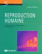 Couverture du livre « Reproduction humaine » de Linda J. Heffner aux éditions De Boeck Superieur