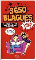 Couverture du livre « 3650 blagues » de  aux éditions First