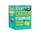 Couverture du livre « Une citation d'humour par jour 2017 » de  aux éditions Hugo Image