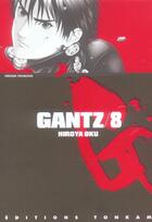 Couverture du livre « Gantz T.8 » de Hiroya Oku aux éditions Delcourt