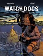Couverture du livre « Watch dogs t.1 : retour à Rocinha » de Simon Kansara et Horne aux éditions Les Deux Royaumes