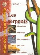 Couverture du livre « Les serpents - Boïdés, Colubridés » de Richard Latreille aux éditions Animalia