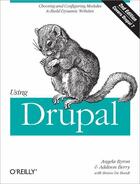 Couverture du livre « Using Drupal » de Angela Byron aux éditions O'reilly Media