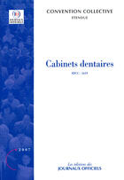 Couverture du livre « Cabinets dentaires » de  aux éditions Documentation Francaise