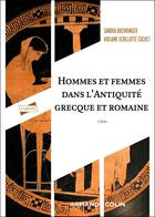 Couverture du livre « Hommes et femmes dans l'Antiquité grecque et romaine » de Violaine Sebillotte Cuchet et Sandra Boehringer aux éditions Armand Colin