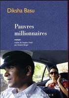 Couverture du livre « Pauvres millionnaires » de Diksha Basu aux éditions Mercure De France