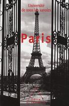 Couverture du livre « Paris » de Michaud-Y aux éditions Odile Jacob