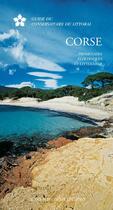Couverture du livre « Corse ; promenades écologiques et littéraires ; guide du conservatoire du littoral » de  aux éditions Actes Sud