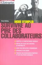Couverture du livre « Survivre au pire des collaborateurs » de Shaun Belding aux éditions L'entreprise