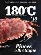 Couverture du livre « 180°C n.18 ; pinces de Bretagne » de Revue 180°C aux éditions Thermostat 6