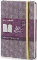 Couverture du livre « Carnet blend violet poche ligné » de Moleskine aux éditions Moleskine Papet