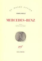 Couverture du livre « Mercedes-benz (sur des lettres a hrabal) » de Pawel Huelle aux éditions Gallimard