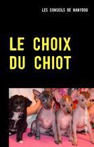 Couverture du livre « Le choix du chiot » de Carine Tripodi-Boudart aux éditions Books On Demand