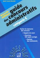 Couverture du livre « Concours administ.cat.c » de Jean-Louis Boursin aux éditions Belin