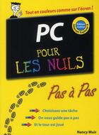 Couverture du livre « PC pas à pas pour les nuls (2e édition) » de Nancy Muir aux éditions First Interactive