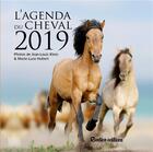 Couverture du livre « L'agenda du cheval (édition 2019) » de Marie-Luce Hubert aux éditions Rustica
