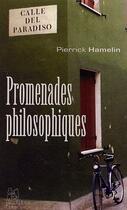 Couverture du livre « Promenades philosophiques » de Pierrick Hamelin aux éditions Perseides