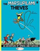 Couverture du livre « Spirou & Fantasio adventures t.5 : the Marsupilami thieves » de Andre Franquin aux éditions Cinebook