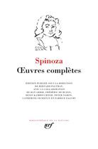 Couverture du livre « Oeuvres complètes » de Baruch Spinoza aux éditions Gallimard