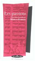 Couverture du livre « Les passions » de Meriam Korichi aux éditions Flammarion