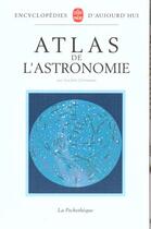 Couverture du livre « Atlas de l'astronomie » de Joachim Hermann aux éditions Le Livre De Poche