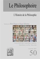 Couverture du livre « Le philosophoire n 50 - l'histoire de la philosophie - automne 2018 » de  aux éditions Philosophoire
