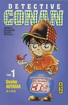 Couverture du livre « Détective Conan Tome 1 » de Gosho Aoyama aux éditions Kana