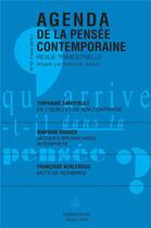 Couverture du livre « Agenda de la pensée contemporaine t.19 » de  aux éditions Hermann