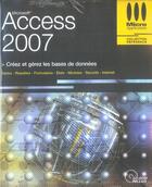 Couverture du livre « Access 2007 » de Herve Inisan aux éditions Micro Application
