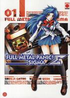 Couverture du livre « Full metal panic sigma Tome 1 » de Hiroshi Ueda et Shouji Gatou aux éditions Panini