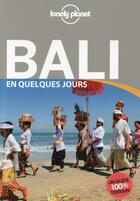 Couverture du livre « Bali en quelques jours » de Ryan Ver Berkmoes aux éditions Lonely Planet France