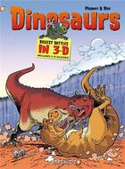 Couverture du livre « Dinosaurs : 3D » de Arnaud Plumeri et Bloz aux éditions Bamboo