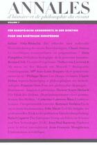 Couverture du livre « Les annales d'histoire et de philosophie du vivant, n 7, les cellules souches » de  aux éditions Empecheurs De Penser En Rond